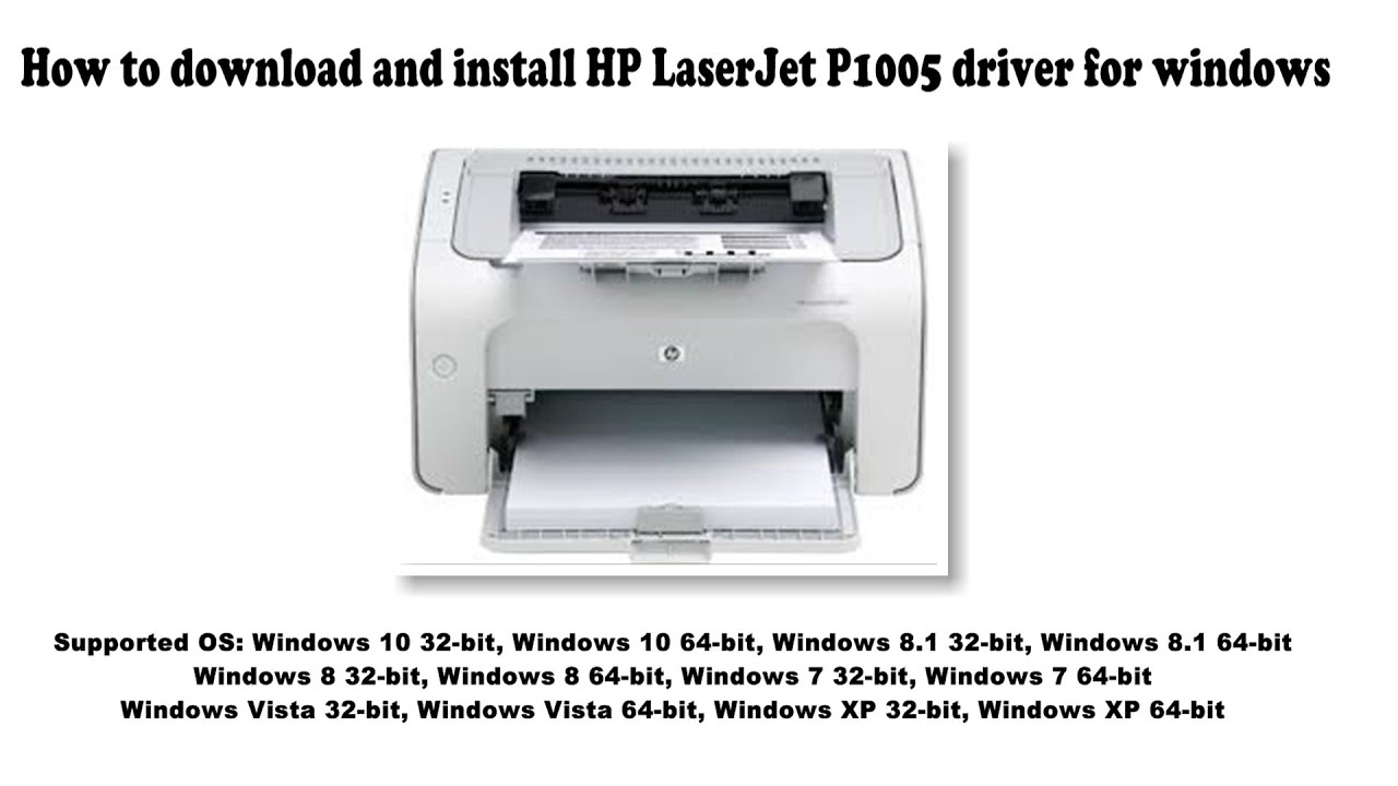 driver for hp laserjet p1005 for mac